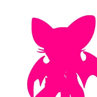 😌 emoji Rouge ( летучая мышь ) :: @Dog_Woof1 Telegram sticker 19 of 23