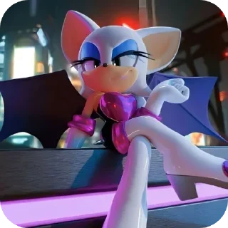 Rouge ( летучая мышь ) :: @Dog_Woof1 sticker 1