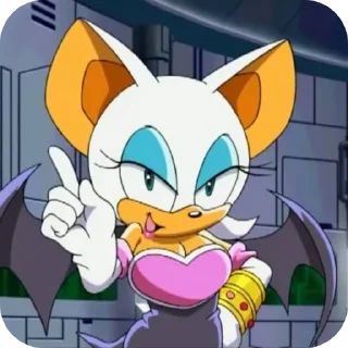 ☝ emoji Rouge ( летучая мышь ) :: @Dog_Woof1 Telegram sticker 13 of 23