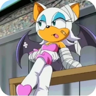 🤧 emoji Rouge ( летучая мышь ) :: @Dog_Woof1 Telegram sticker 8 of 23