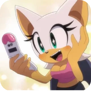 🤩 emoji Rouge ( летучая мышь ) :: @Dog_Woof1 Telegram sticker 5 of 23