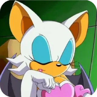 Rouge ( летучая мышь ) :: @Dog_Woof1 sticker 4