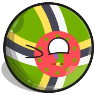 Sticker from Countryballs