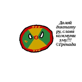 Sticker from Countryballs