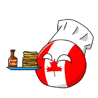 Sticker from Countryballs