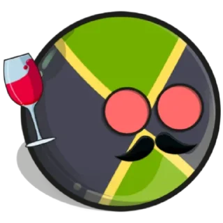 Sticker from Countryballs