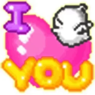 🤍 emoji ⑅ love's gifs 2 🤍꒰ @kisoqi ꒱ Telegram sticker 8 of 50