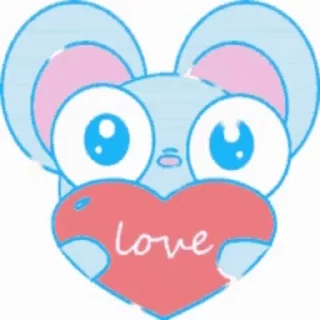 🤍 emoji ⑅ love's gifs 2 🤍꒰ @kisoqi ꒱ Telegram sticker 24 of 50