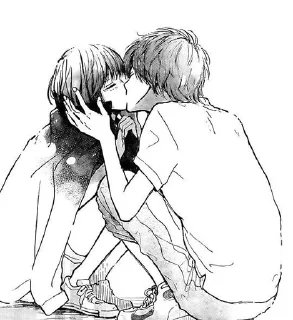 💕 emoji люблю аниме. Telegram sticker 18 of 52
