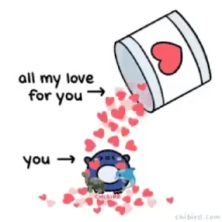 🤍 emoji ⑅ love's gifs 2 🤍꒰ @kisoqi ꒱ Telegram sticker 23 of 50
