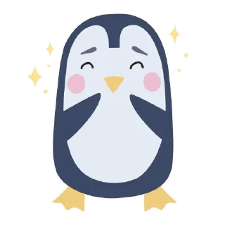 Penguins by Ollyta sticker 2