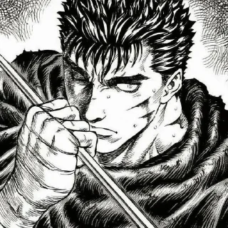 😅 emoji Berserk Guts @Skw1zyyy5 Telegram sticker 10 of 29