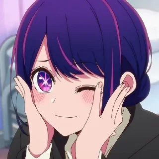 🌟 emoji ★Ai Hᴏsʜiɴᴏ by @kkgxanx Telegram sticker 3 of 60