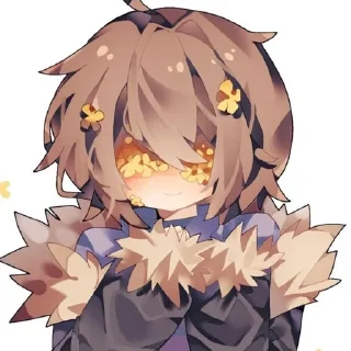 🌼 emoji @utAU_stickers @frisk_garden Telegram sticker 12 of 52