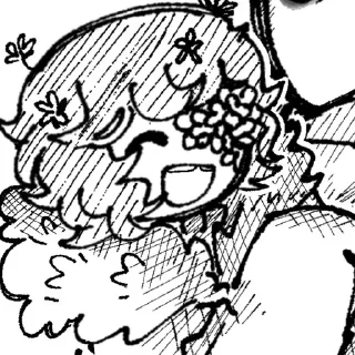 🌼 emoji @utAU_stickers @frisk_garden Telegram sticker 9 of 120