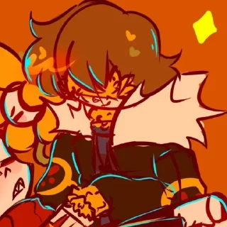 🌼 emoji @utAU_stickers @frisk_garden Telegram sticker 10 of 120