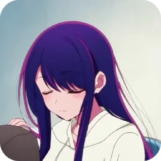 ✨ emoji Ai hoshino /oshi no ko/-@psmd8 Telegram sticker 2 of 50