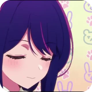 ✨ emoji Ai hoshino /oshi no ko/-@psmd8 Telegram sticker 6 of 50