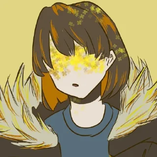 🌼 emoji @utAU_stickers @frisk_garden Telegram sticker 11 of 120