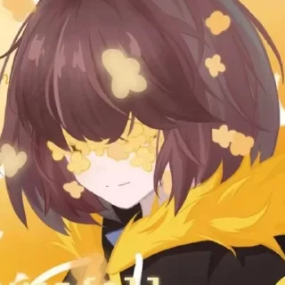 🌼 emoji @utAU_stickers @frisk_garden Telegram sticker 10 of 52
