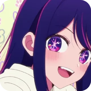 ✨ emoji Ai hoshino /oshi no ko/-@psmd8 Telegram sticker 7 of 50