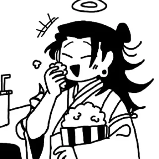☕ emoji satosugu!!!! (Kenjaku kys<3) Telegram sticker 21 of 53