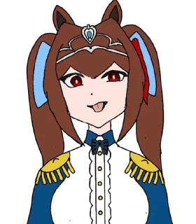 🌟 emoji Umamusume by Archaon 6 Telegram sticker 8 of 120