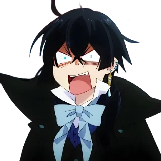 😠 emoji Vanitas no Carte @animestickersgreyocu Telegram sticker 5 of 20