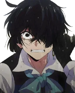 😠 emoji Vanitas no Carte @animestickersgreyocu Telegram sticker 1 of 20