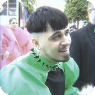 🫥 emoji Käärijä. 🇫🇮💚
It’s crazy,it’s party. @Stikerhi_bot Telegram sticker 11 of 32