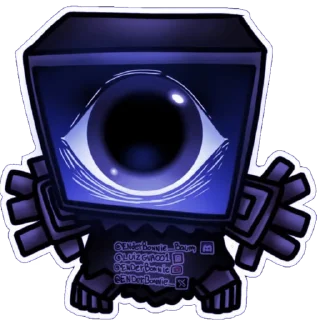👾 emoji БОЛЬШЕ ⇨ @CLOOBHUB ДОКТОР ПОППИ ПЛЕЙТАЙМ СТИКЕРЫ Telegram sticker 20 of 26