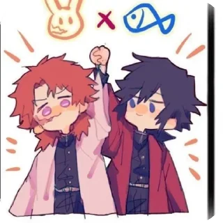 🌟 emoji [•Гию Томиока• (если бы Сабито Telegram sticker 20 of 63