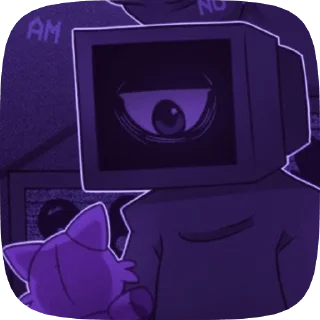 👾 emoji БОЛЬШЕ ⇨ @CLOOBHUB ДОКТОР ПОППИ ПЛЕЙТАЙМ СТИКЕРЫ Telegram sticker 8 of 26