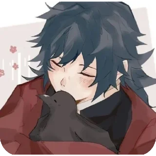 🌟 emoji [•Гию Томиока• (если бы Сабито Telegram sticker 18 of 63