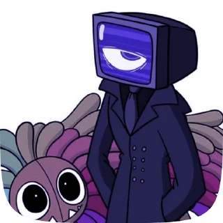 👾 emoji БОЛЬШЕ ⇨ @CLOOBHUB ДОКТОР ПОППИ ПЛЕЙТАЙМ СТИКЕРЫ Telegram sticker 17 of 26