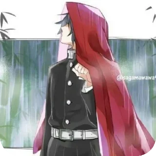 🌟 emoji [•Гию Томиока• (если бы Сабито Telegram sticker 13 of 63