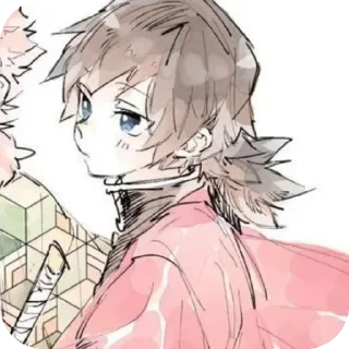 🌟 emoji [•Гию Томиока• (если бы Сабито Telegram sticker 14 of 63