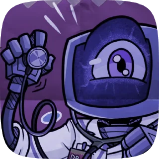 👾 emoji БОЛЬШЕ ⇨ @CLOOBHUB ДОКТОР ПОППИ ПЛЕЙТАЙМ СТИКЕРЫ Telegram sticker 11 of 26