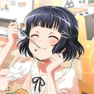 🥐 emoji 🥐 && 𝙐𝙨𝙝𝙞𝙜𝙤𝙢𝙚 𝙍𝙞𝙢𝙞 – @kotodori Telegram sticker 4 of 83