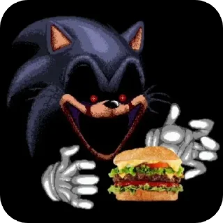 Sticker from Sonic exe  @Liimoon4ik