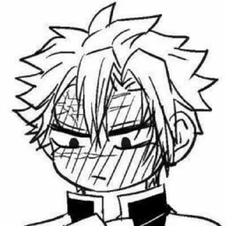 🤍 emoji Шинадзугава Санеми :: @Big_xyu_M Telegram sticker 17 of 41