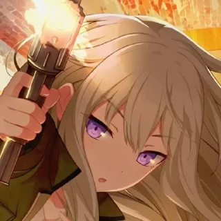 🔫 emoji ⋇⋆✦⋆ Kusanagi Nene ~ @kisss_st Telegram sticker 10 of 30