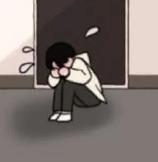 😭 emoji blood and butterflies Telegram sticker 10 of 120