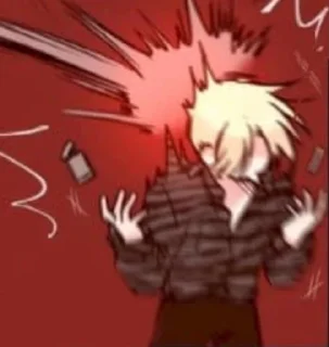 😡 emoji blood and butterflies Telegram sticker 15 of 120