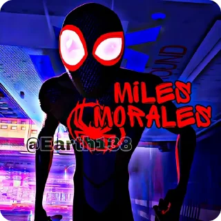 Sticker from Miles Morales | @Earth_928
