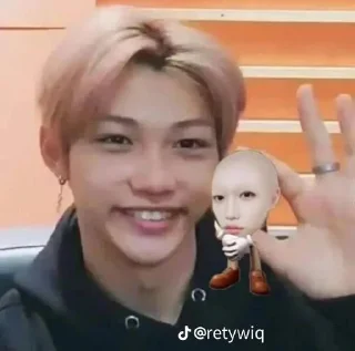 Sticker from stray kids