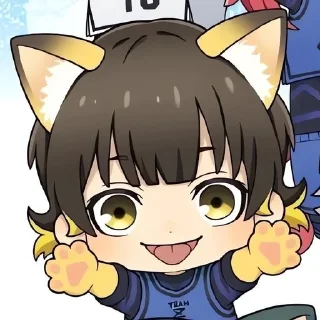 🤗 emoji Bachira Meguru @shchobshokuvaty Telegram sticker 21 of 60