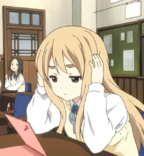 Sticker from K-on mugi °." @Ctikerubot
