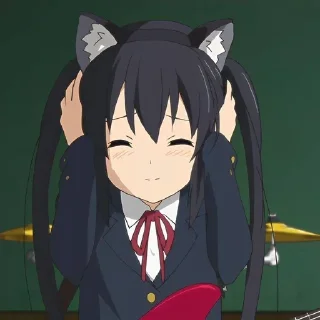🌟 emoji k-on ☆ @und3r1yourspell Telegram sticker 12 of 60