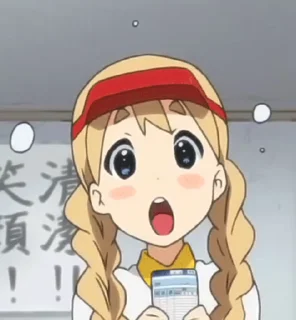 Sticker from K-on mugi °." @Ctikerubot